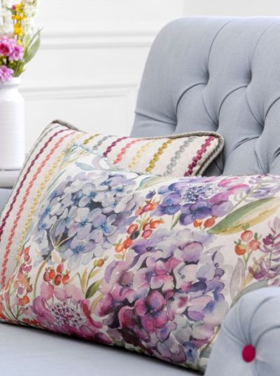 Colourful pure heavy cotton or linen cushions for your living room