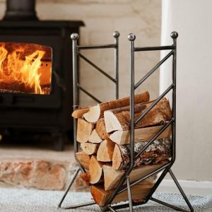 high-round-bar-log-holder