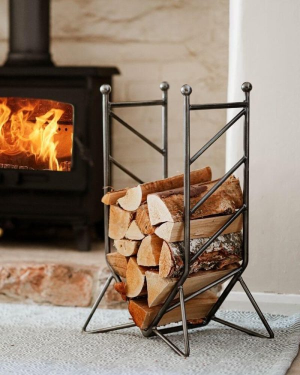 high-round-bar-log-holder